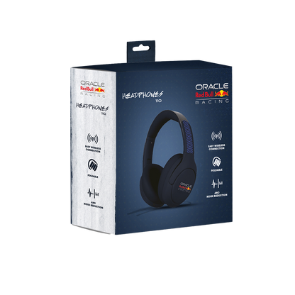 ANC Koptelefoon Red Bull Racing - Draadloos Noise Cancelling Headset Opvouwbaar