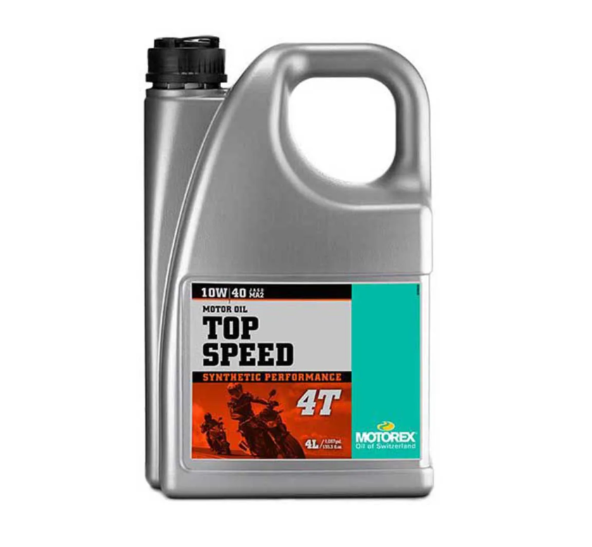 Motorex Top Speed 4T 10W/40 Engine Oil 4 Liters