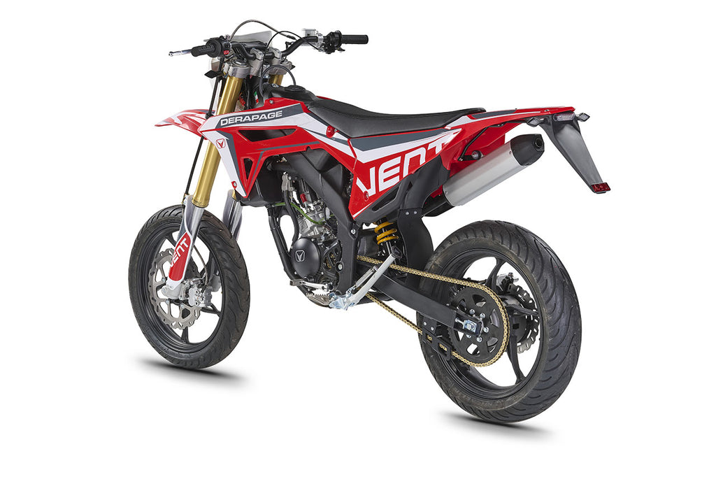 Vent Derapage 50 Moped Red/White