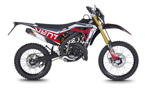 BAJA 50 Enduro Brommer zwart