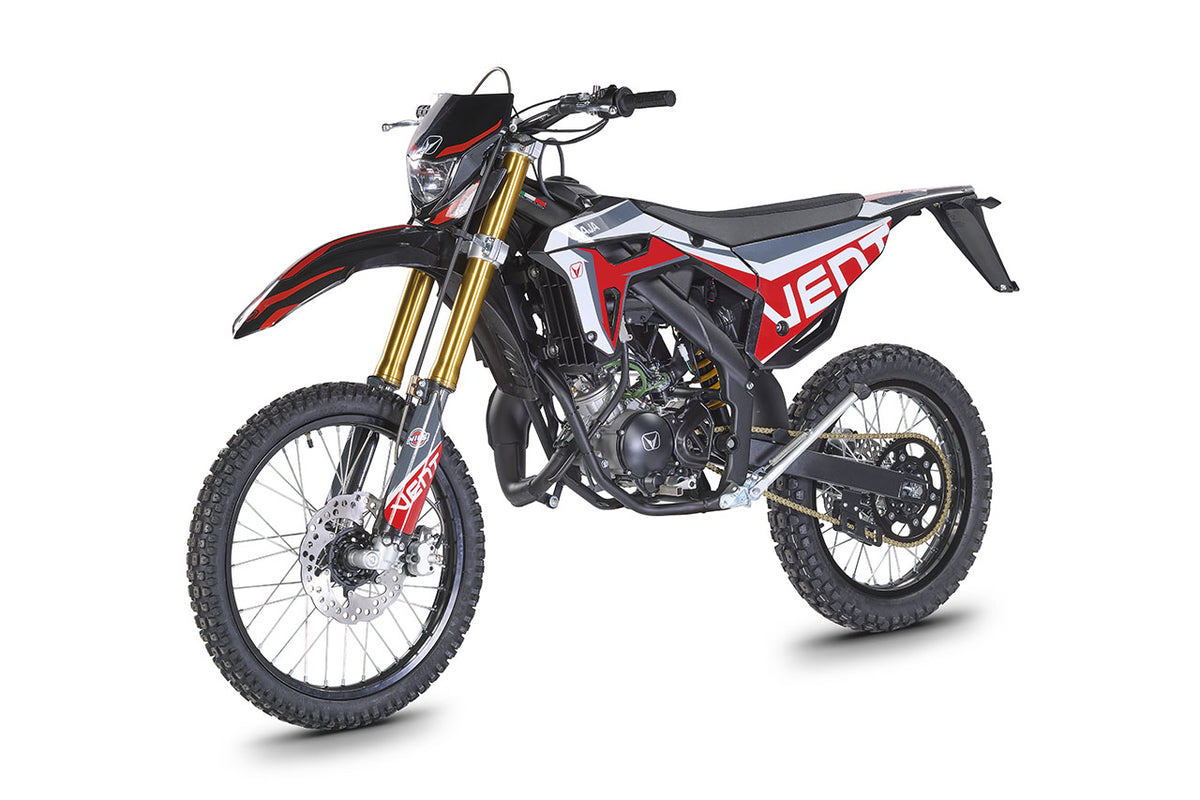BAJA 50 Enduro Moped schwarz