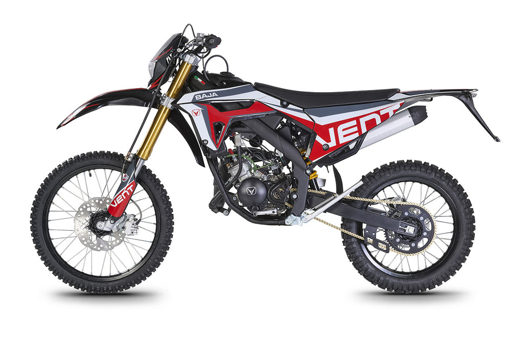 BAJA 50 Enduro Moped black