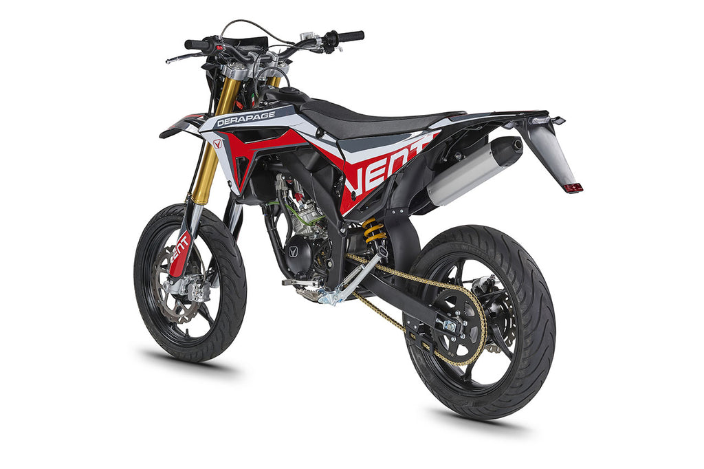 Vent Derapage 50 Moped Black/Red