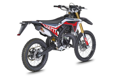 BAJA 50 Enduro Brommer zwart