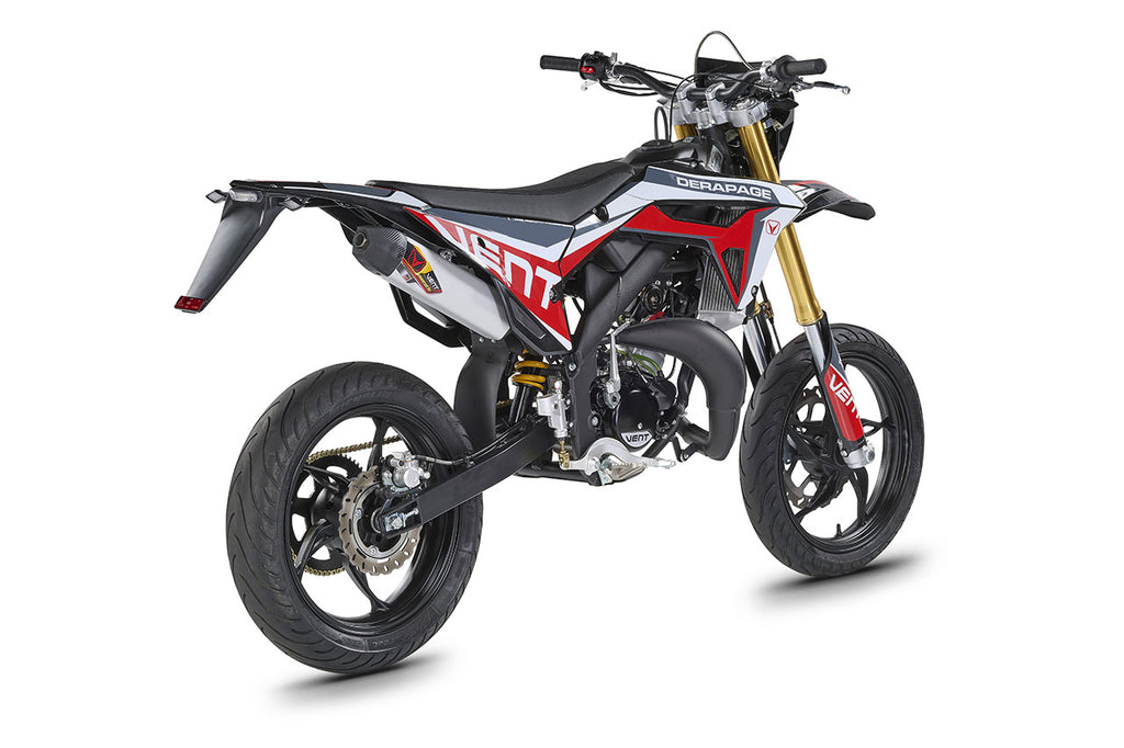 Vent Derapage 50 Moped Black/Red