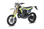 Vent Derapage 50 Moped White/Fluorescent Yellow