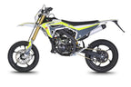 Vent Derapage 50 Moped White/Fluorescent Yellow