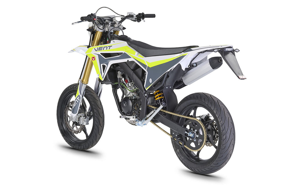Vent Derapage 50 Moped White/Fluorescent Yellow