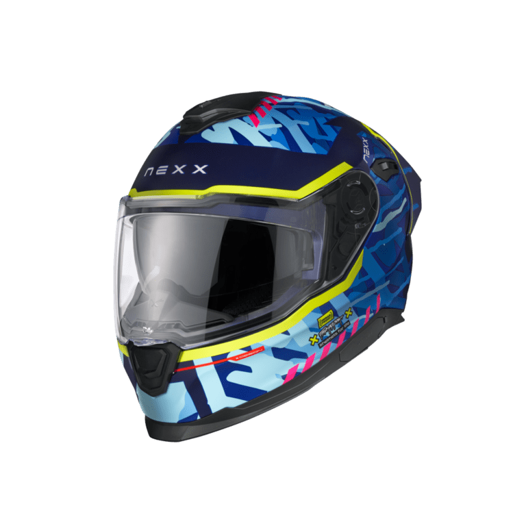 Nexx Y.100R Urbangram Indigo Blue Matt