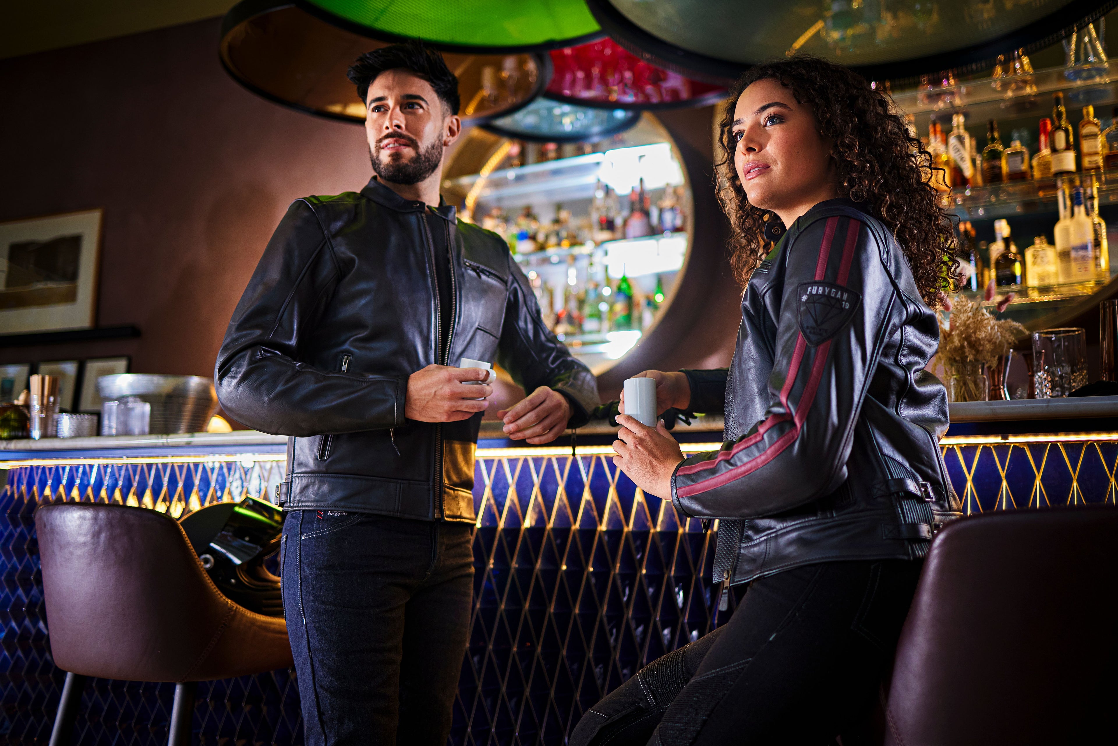 Furygan Intrepid Lady Leren Motorjack | Tijdloos, Elegant & Beschermend