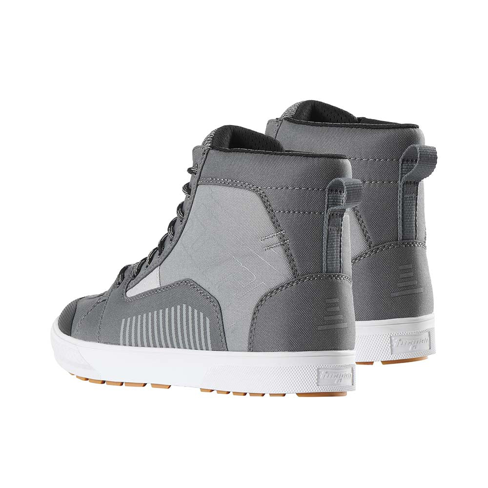 Furygan Stockton Air D3O Motorcycle Shoes Men | Pearl/Charcoal | Size 37-47
