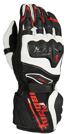 Furygan 4545-102 Handschuhe F-RS1 Schwarz-Weiß-Rot