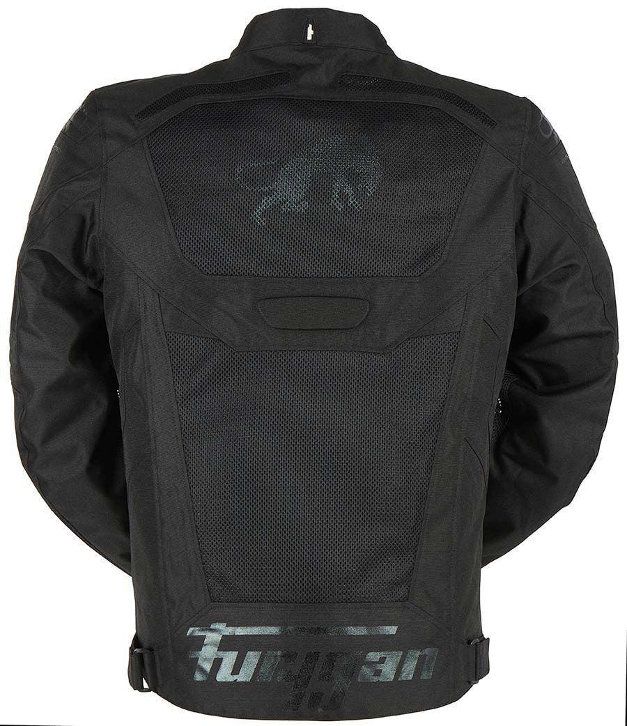 Furygan Atom vented Evo Black (Doorwaai)
