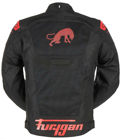 Furygan Atom vented Evo Black/Red