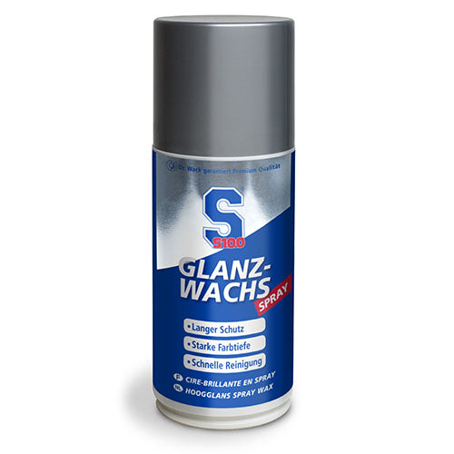 S100 Hoogglans spray wax 250ml