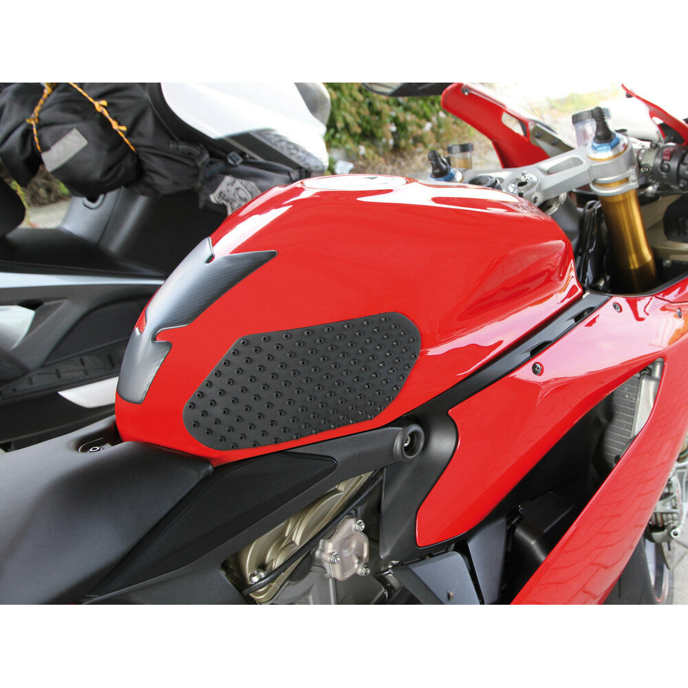 Lampa Grip-Tank X1, selbstklebende Tankpads - schwarz