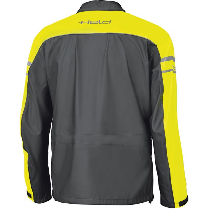 Regenjacke Held Stretch schwarz/gelb