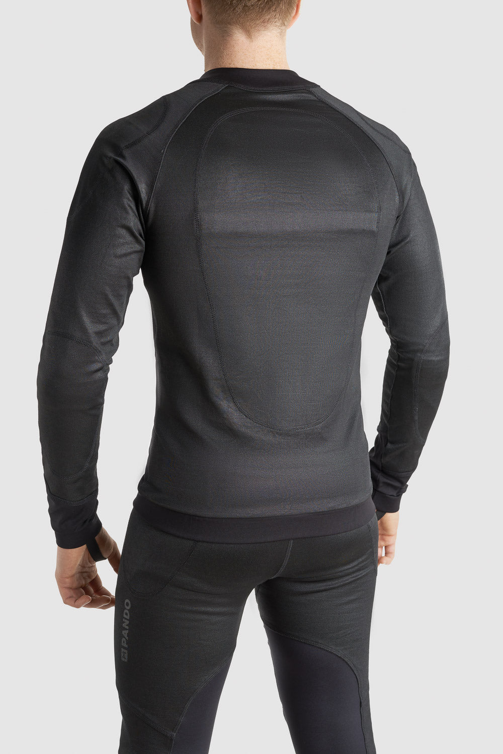 Pando Moto Shell UH 03 Armored Base Layer Shirt Black – Slijtvast & CE-gecertificeerd
