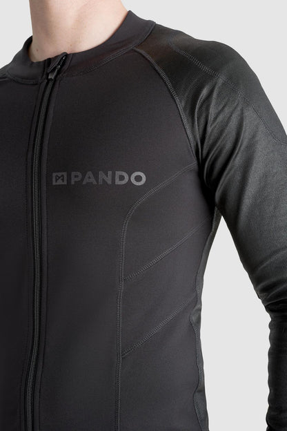 Pando Moto Shell UH 03 Gepanzertes Unterhemd schwarz