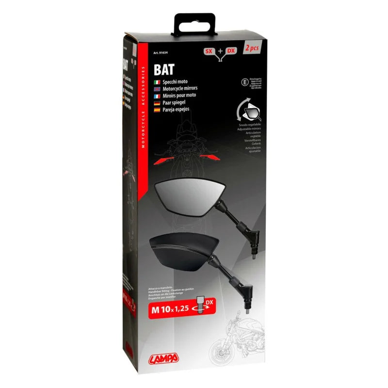 LAMPA BAT Spiegel Set M10 x 1,25