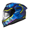 Nexx Y.100R Urbangram Indigo Blue Matt