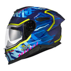 Nexx Y.100R Urbangram Indigo Blue Matt