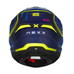 Nexx Y.100R Urbangram Indigo Blue Matt