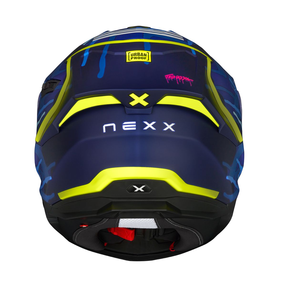 Nexx Y.100R Urbangram Indigo Blue Matt