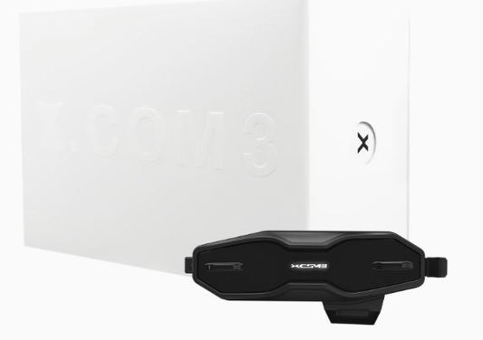 X-COM3 Bluetooth-Kommunikationssystem – Für nahtlose Motorrad-Gegensprechanlage und Musik unterwegs