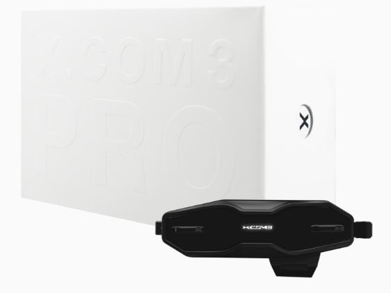 NEXX X-COM3 PRO Kommunikationssystem – Premium Mesh Intercom mit Harman Kardon Sound