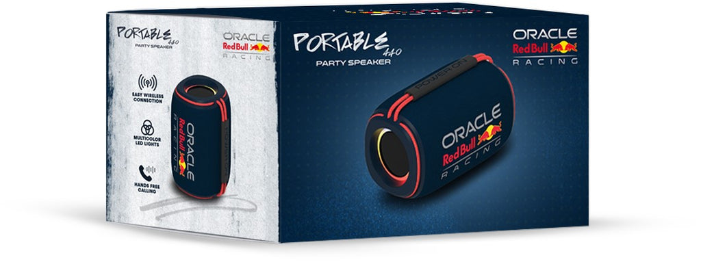 Bluetooth Speaker 10W Red Bull Racing - Wireless Speaker LED Lighting TWS