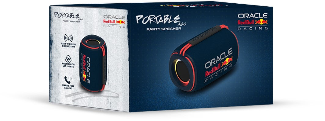 Bluetooth Speaker 10W Red Bull Racing - Draadloze Speaker LED Verlichting TWS