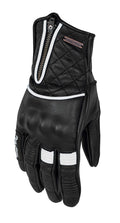 Rusty Stitches Gloves Lilly Black-White