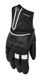 Rusty Stitches Gloves Lilly Black-White