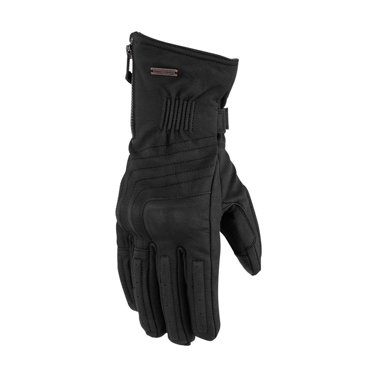 Rusty Stitches Gloves Ray Black Winter/waterdicht