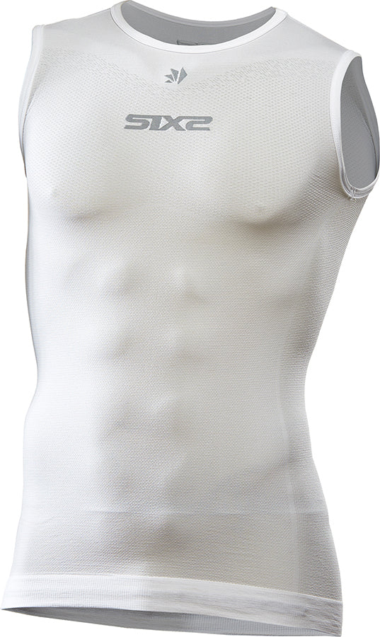 SIXS BreezyTouch Kurzarmtrikot Weiß