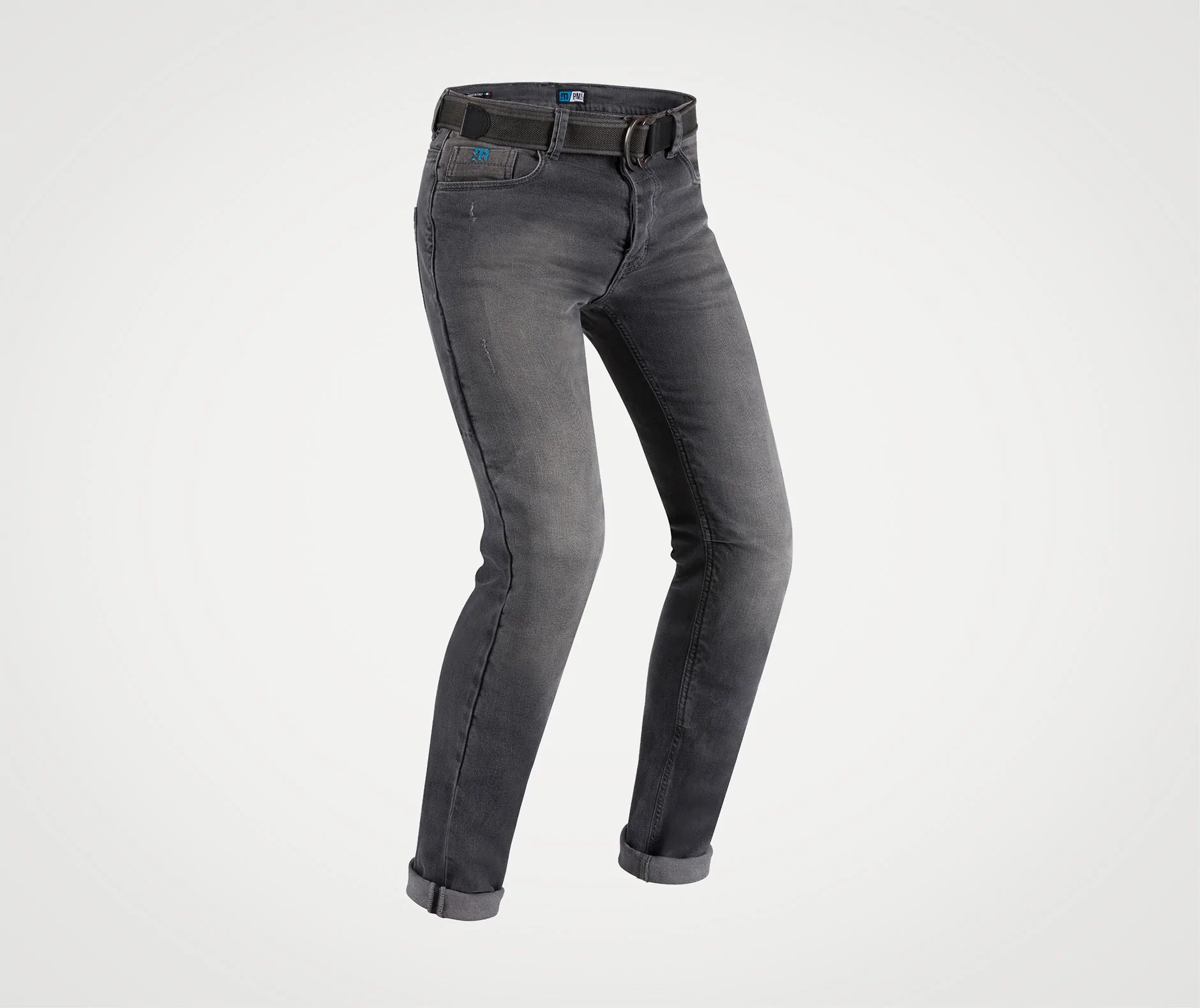 PMJ Caféracer Motorjeans grijs : Bescherming en Stijl