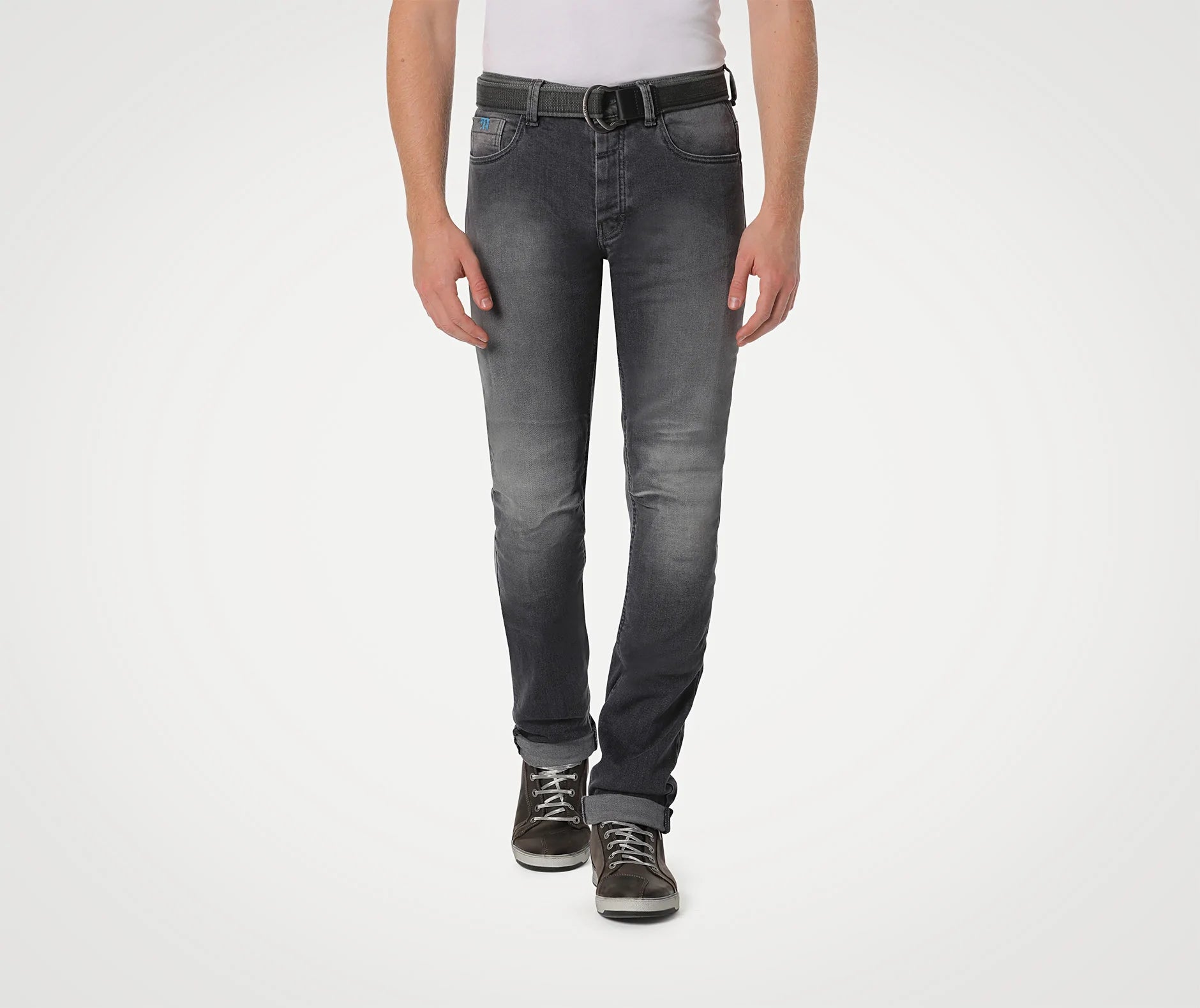 PMJ Caféracer Motorradjeans Grau: Schutz und Stil
