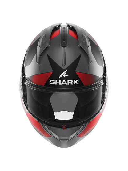 Shark Helm Evo GT Tekline Mat zwart/rood/grijs