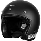 Rusty Stitches Helmet Fonzie black/white