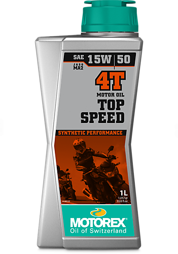 Motorex Top Speed ​​​​4T SAE 15W/50